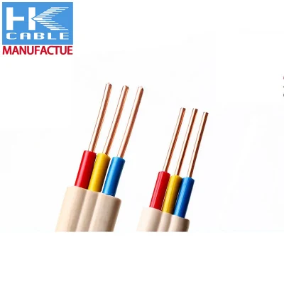 Cavo TPS a 3 conduttori da 1,5 mm, 2,5 mm, 6 mm, isolato in PVC Cavo elettrico a cavo piatto TPS Twin &amp; Earth