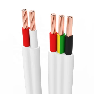 2 cavo piatto TPS a 3 conduttori in PVC Filo elettrico isolato