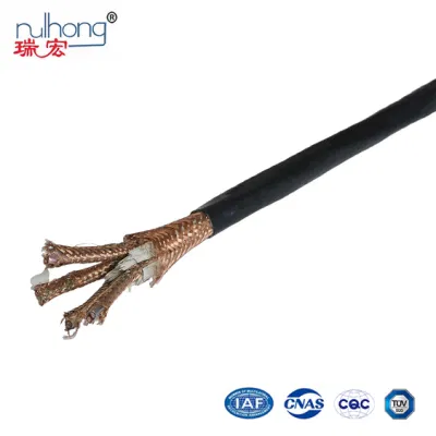 Schermatura totale intrecciata in PVC rivestito in PVC isolato PE per interno Cavo e filo per computer di comunicazione industriale con conduttore in rame