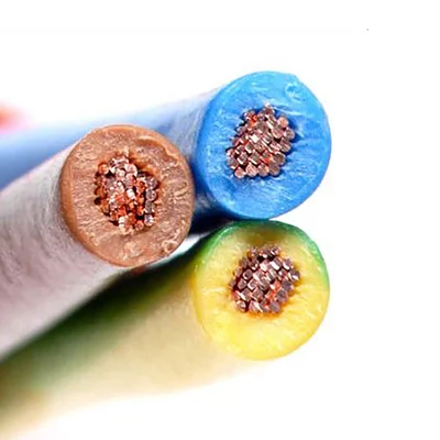 Conduttore in rame nudo per auto Avss giapponese, isolamento in PVC da 0.3~2 mm2 Cavo elettrico resistente al calore per uso automobilistico