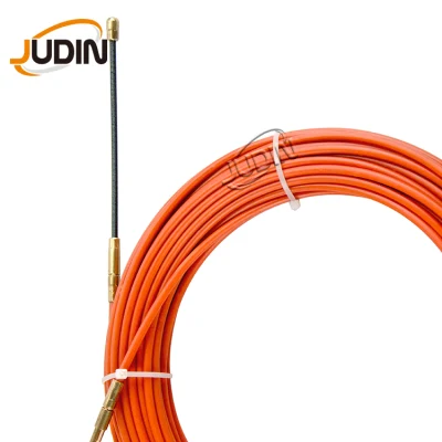 Avvolgicavo in fibra di vetro per nastri in fibra di vetro per cavi in metallo elettrico Ideale per l&prime;estrattore di cavi arancione per linee di cavi