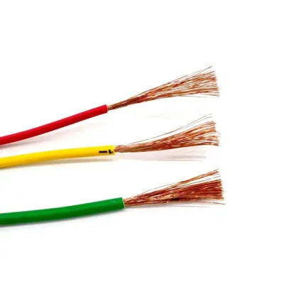 Rame a conduttore singolo da 1,5 mm 2,5 mm 4 mm 6 mm 10 mm in vendita a caldo Contenitore isolato in PVC Prezzo cavi elettrici e fili filo filo da costruzione