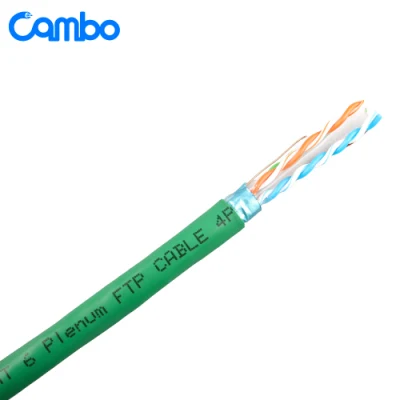 FTP cavo CAT6 Prezzo fabbrica rame puro Produttore Prezzo all&prime;ingrosso specializzato in FTP Categoria 6 cavo 23AWG 0.56mm, 0.52mm, 0.48mm