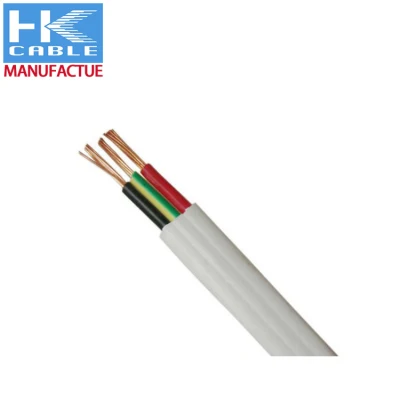 Cavo PV in rame stagnato UL-Nispt-1 di alta qualità 18 AWG 20 AWG Cavo per sistema di allarme antincendio con registrazione UL, Fplr 2c 3c, solido Cavo elettrico non schermato con conduttore in rame