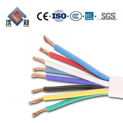 Cavo in rame Shenguan filo elettrico filo a conduttore singolo di alta qualità Prezzo cavo di controllo elettrico isolato in PVC 1.5mm 2.5mm