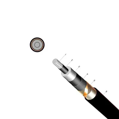 Cavo di alimentazione intrecciato in alluminio XLPE XLPE Armobled Sha Swa 230 V. 70 mm2 95 mm2