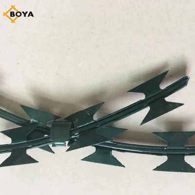 Filo spinato Razor galvanizzato di alta qualità dal produttore di fabbrica cinese