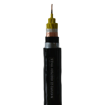 Cavo di controllo schermato a treccia isolato XLPE 0.75/1/1.5/2.5/4/6/10mm cavo di rame a 2 conduttori - 61core (personalizzabile)