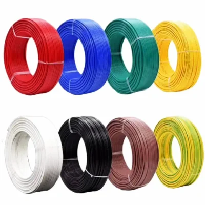 Cavo elettrico ad alimentazione diretta in fabbrica 2,5 mm 4 mm 10 mm 16 mm Cavo in rame isolato in PVC a conduttore singolo