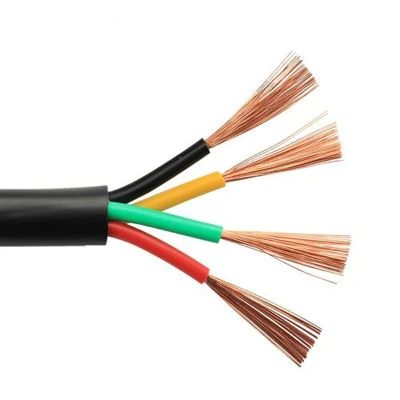 Alta qualità H05VV-F 2X1,0 mm2 / 2X2,5 mm2 / 3*0,75 mm2 / Cavo elettrico flessibile 3 X 2.5 mm2
