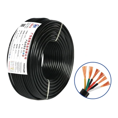 Cavo di alimentazione a 5 conduttori da 4 mm solido da 2,5 mm e 2.5 mm Minzan Cavo di alimentazione da 1 mm 16 mm 10 mm RVV 2 mm2