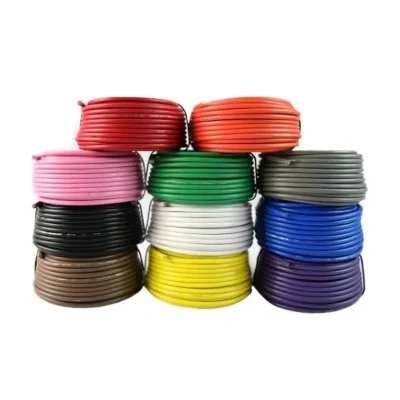 Commercio all&prime;ingrosso isolamento FEP/PTFE/PFA/ETFE ad alta temperatura 10 12 14 16 18 Rame a filo singolo da 20 22 24 26 28 30 AWG Cavo elettrico UL1901