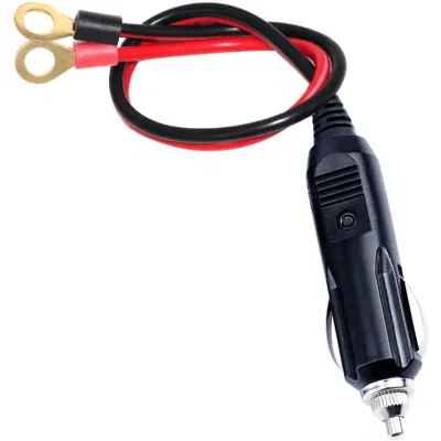 Inverter automobilistico 12V 24V 220V convertitore di alimentazione cavo illuminazione a sigaretta Cavo di collegamento dell&prime;alimentazione a filo