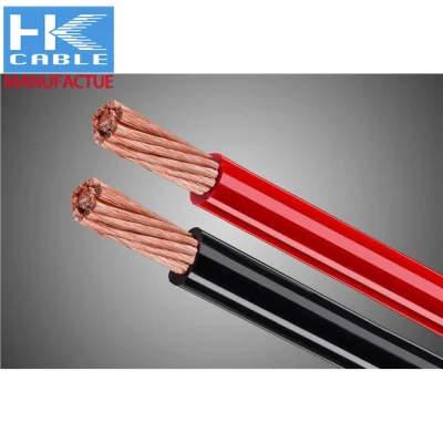 Cina nuovo cavo di rimontaggio altoparlante elettrico 4/6/8/10ga rame puro PVC Cavo di alimentazione audio per auto