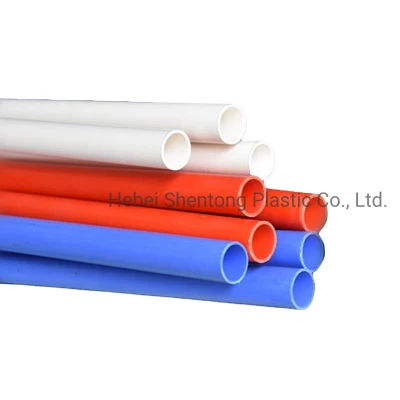 Tubo in plastica PVC di grande diametro, pieno materiale da costruzione, gocciolamento Acqua di irrigazione tubo di alimentazione/drenaggio/condotto