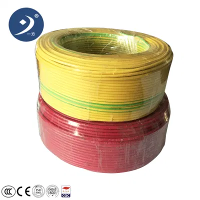 Cavo di rame BV/BVR 1.5 mm 2,5 mm 4 mm 6 mm 10 mm Cablaggio elettrico cavo elettrico cavo PVC BV cavo elettrico rame/PVC Cavi elettrici isolati 300/750 V.