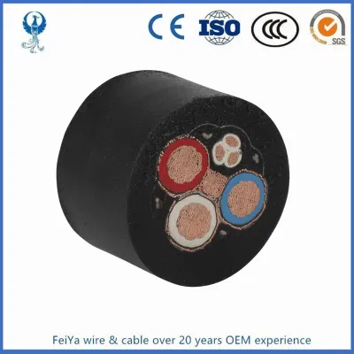 Cavo flessibile 3X12 3X10 4X10 4X8 AWG 450/750 V Soow flessibile Cavo in gomma