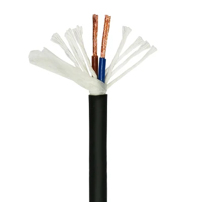 Filo isolato in PVC nero da 1.5 mm resistente alle alte temperature 4 Conduttori conduttori conduttori conduttori in rame cavi elettrici