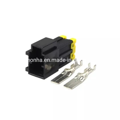 Connettore in plastica del cavo di accensione a 2 pin 7123-4123-30 7122-4123-30 Autotwire Presa per corrente elevata