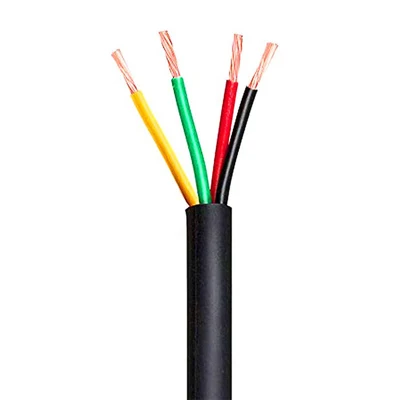 Filo elettrico flessibile multicore in rame H05VV-F 0.5-0.75 mm2 PVC Cavo di alimentazione