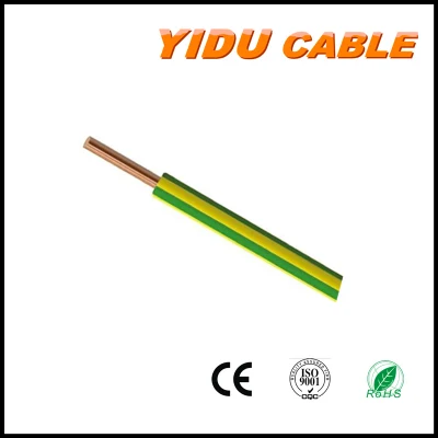 Cavo elettrico flessibile isolato in PVC con conduttore in rame da 10 mm