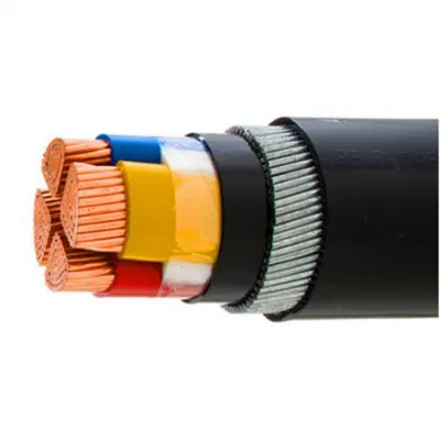 Cavo elettrico intrecciato con filo di rame stagnato da 32/0,200 mm e 0.6/1 kV