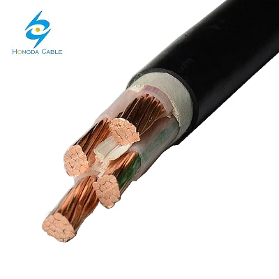 PVC XLPE trifase a 4 fili a bassa tensione 0.6/1 kv 4 Cavo di alimentazione in rame per sotterranei da 95 mm con conduttore