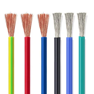 UL1571 16/24/26/28/30/32AWG colore cavo elettrico in rame stagnato isolato in PVC opzionale