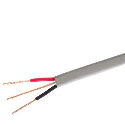 2 conduttori piatti da 2,5 mm2 e filo di massa 2 4 mm elettr. Twin e. Cavo di messa a terra