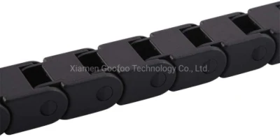 Catena di trascinamento per cavi CNC plastica semi-chiusa per trasporto di fili Trascina linea di traino per stampante 3D