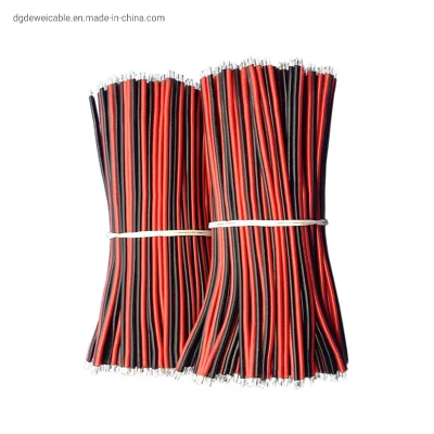 Filo elettrico in silicone nudo filo di rame doppio filo parallelo Dw23
