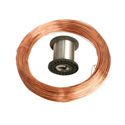 Superficie lucida all&prime;ingrosso 1/2 Hard pure 99.9% filo di rame 0,65 mm