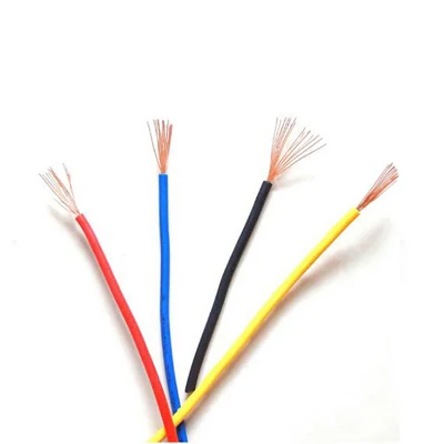 Alimentatori elettrici VW-1 filo elettrico UL standard americano 600V UL1015 Filo 14AWG con isolamento in PVC 16 AWG, conduttore singolo