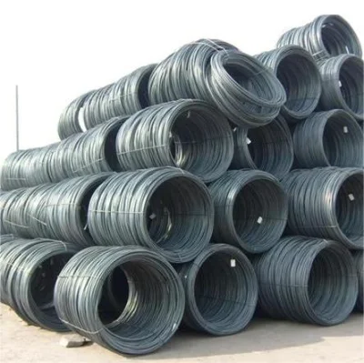 Molla da 5,5mm SAE1008b SAE1006 S45C 10 n. 1010 Q235 Q195 77b 82b SWRM Stkm11A acciaio a basso tenore di carbonio zincato a caldo Chiodo filo barra in bobine
