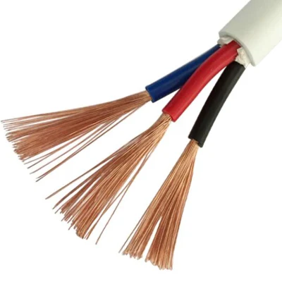 Alta qualità H05VV-F 2X1,0 mm2 / 2X2,5 mm2 / 3*0,75 mm2 / Cavo elettrico flessibile 3 X 2.5 mm2