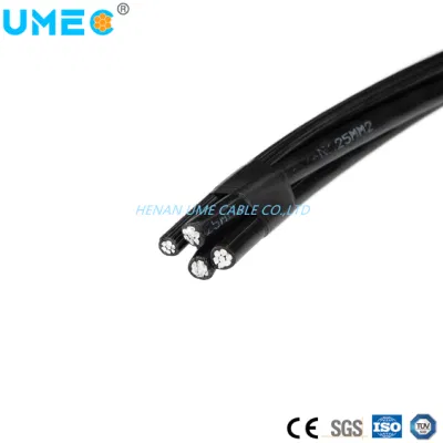 Cavo elettrico cavo 0.6/1kv PVC/XLPE/PE antenna isolata per trasmissione elettrica aerea Prezzo ABC dell&prime;alimentazione del cavo in bundle per l&prime;elettricità overhead