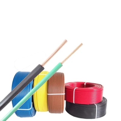 Cavo elettrico Certiricato PSE CE VDE 2.5 1.5 4 0.75 Cavo flessibile in PVC da 0,5 mm2 450/750 V H07V-K H05V-K Nya KIV kV RV LIY H07V2-K