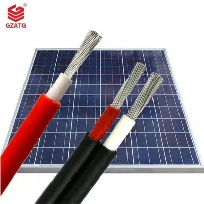 Guaina in XLPE per cavo solare PV1-F in lega di alluminio da 6 mm con certificazione TUV Cavo elettrico conduttore in rame isolante per modulo energia centrale