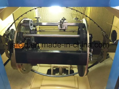 Cavo elettrico filo di rame 0.05-0,64 mm avvolgimento torcente a doppio twister Macchina per la produzione di fili cordanti