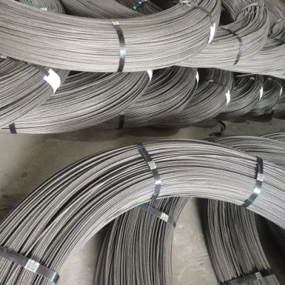 Filo di acciaio standard giapponese Jisg3536 per la precompressione del calcestruzzo