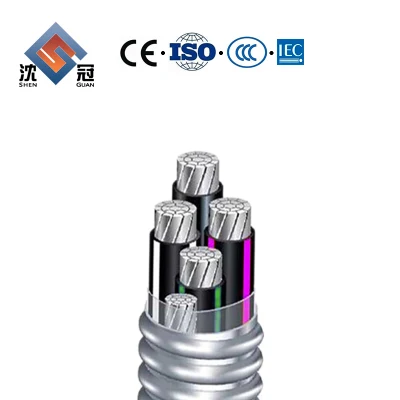 Shenguan PE strato esterno Nero 2,5mm nucleo in alluminio elettrico Fence Cavo elettrico sotterraneo