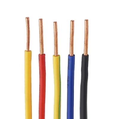Buona qualità UL1028 600 V 12 AWG 16 AWG 22 AWG Cavo elettrico conduttore in rame isolante PVC cavo elettrico interno