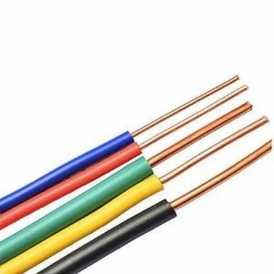 Filo di rame a conduttore singolo con certificazione CE BV 1,5 mm 2,5 mm 4 mm Cavo elettrico da 6 mm 10 mm per l&prime;uso in casa