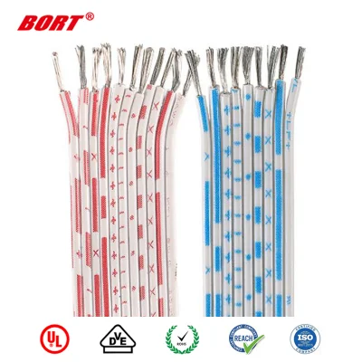 Cavo piatto in PVC flessibile in rame stagnato a 4 pin da 22 AWG UL2468 per Cavo di ricarica per striscia LED RGB