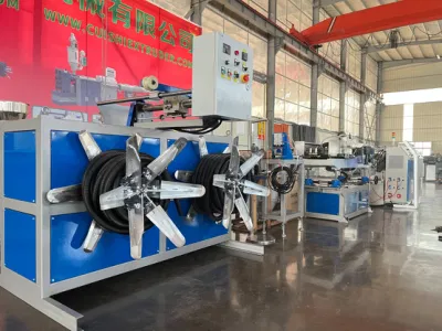 Produttore PA/PP/PE Gi protezione del cavo per tubi flessibili corrugati per tubi elettrici Linea di produzione tubi flessibili