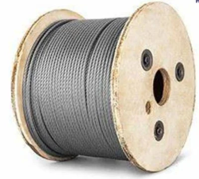 7*7 2,8mm 7*7 filo di acciaio conduttore in acciaio per cavi SC Electric Piedini cavi galvanizzati