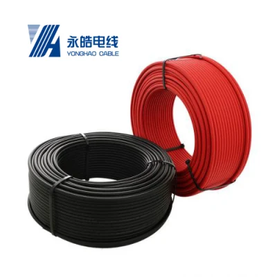 Approvazione TUV XLPE, rame stagnato isolato 4 mm 6 mm 10 mm PV Cavo elettrico pannello solare alimentazione CC