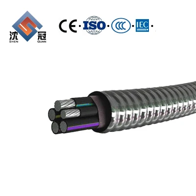 Shenguan PE strato esterno Nero 2,5mm nucleo in alluminio elettrico Fence Cavo elettrico sotterraneo