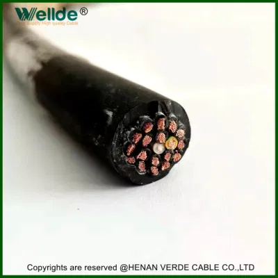 Filo di rame resistente al fuoco PVC XLPE gomma siliconica isolata solare Cavo elettrico flessibile schermato CAT6 per controllo di messa a terra con filo elettrico