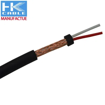 Cavo audio flessibile in rame schermato a bassa rumorosità da 24 AWG a 2 conduttori Cavo per altoparlanti cavo per microfono per microfono da 100 m.